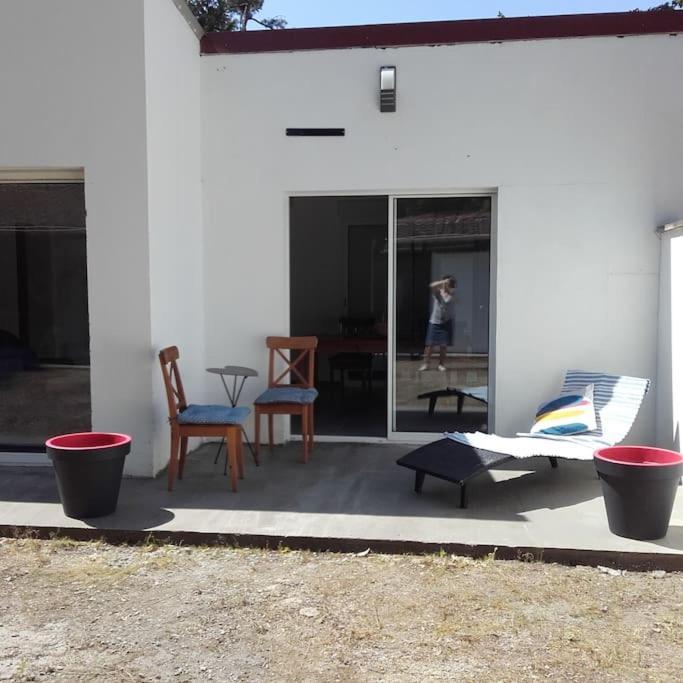 Maison De Vacances 4/5 Personnes A Leon, Landes Bagian luar foto